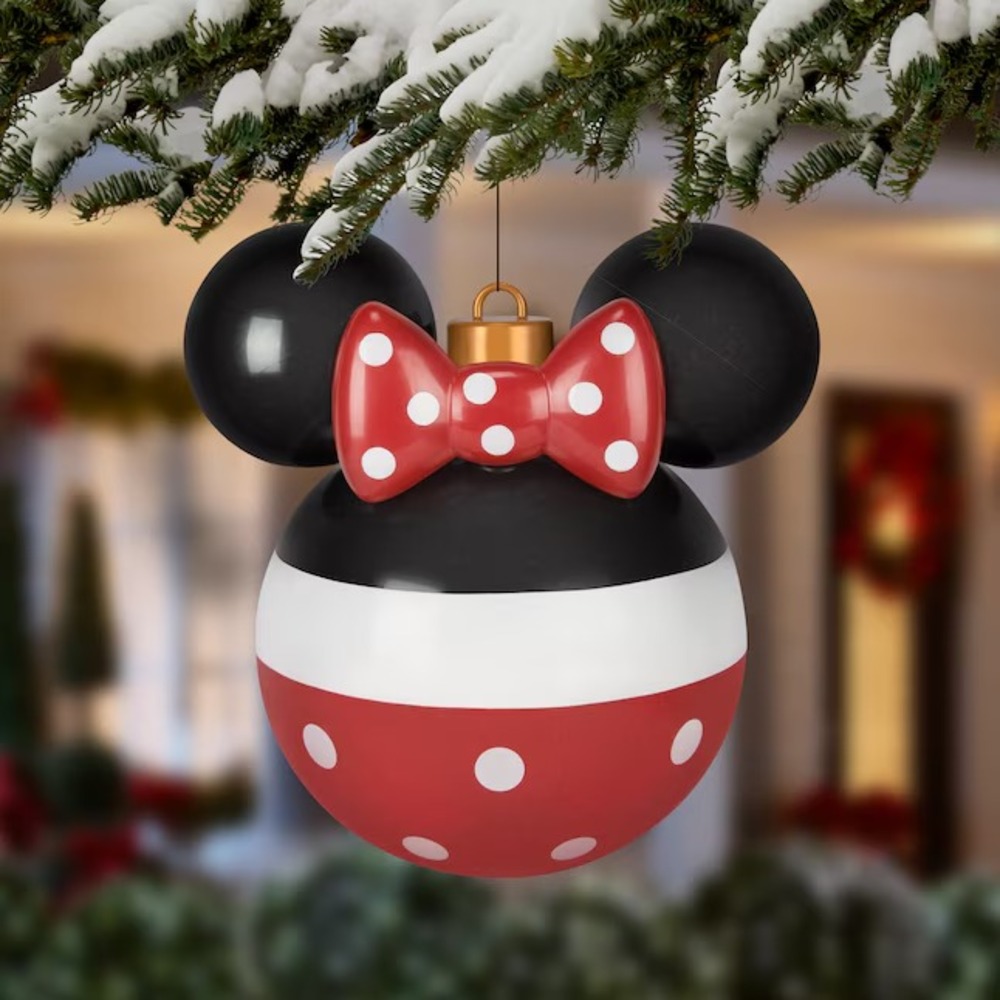 Minnie Mouse‎ Christmas Ornament Airblown 18" Disney Magic Holiday Pump Included